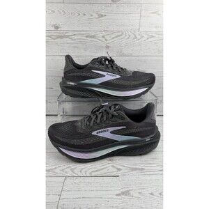 Brooks Ghost 17 Grey Clearwater Purple Women's Running Shoes Size 8.5 B #97